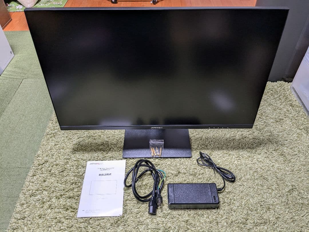 JAPANNEXT モニター/27型/4K JN-IPS273UHDR-C65W