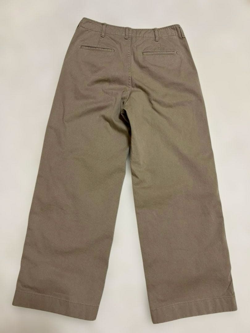 【たー】フレームワーク オーバーサイズチノパンツ 40サイズ