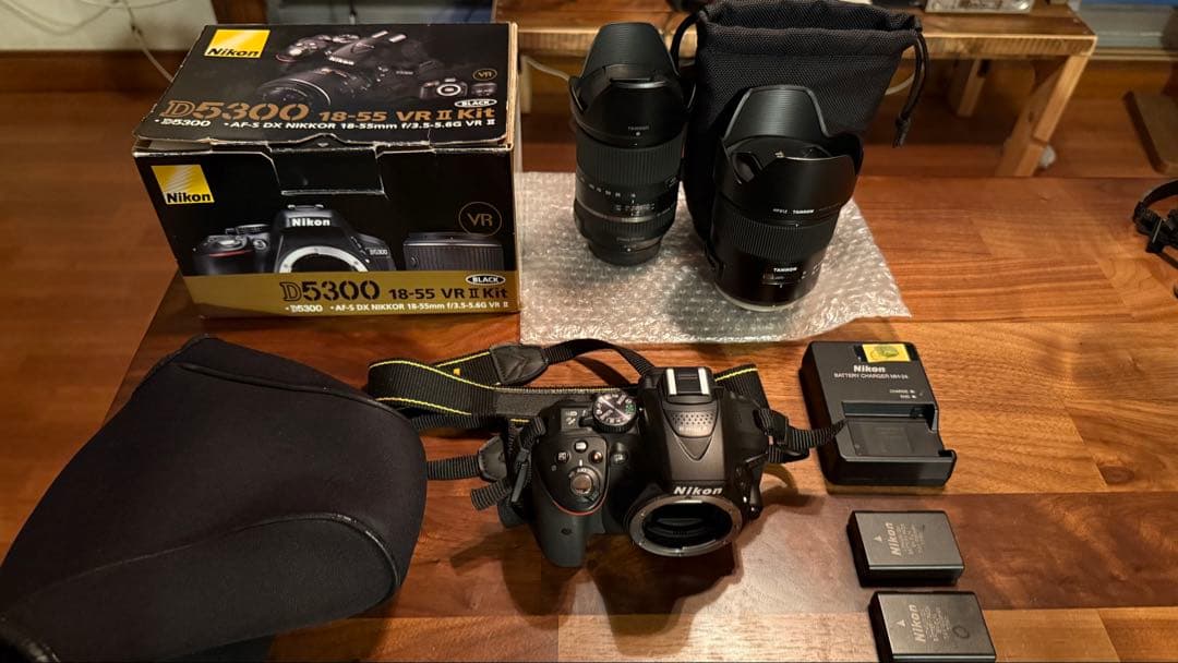 Nikon D5300 & タムロンsp 45mm f1.8 di +αレンズ