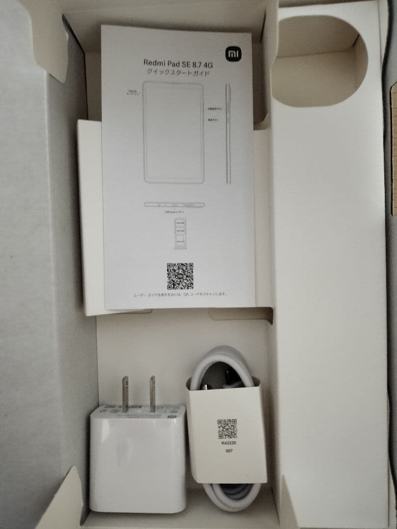 REDMI Pad SE 8.7 4G グラファイトグレー4 GB +64 GB