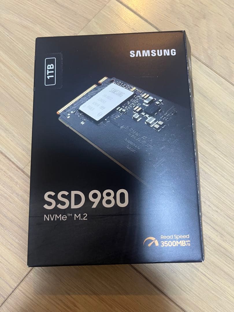 内蔵型SSD Samsung SSD 980 NVMe M.2 3500MB/s 1TB