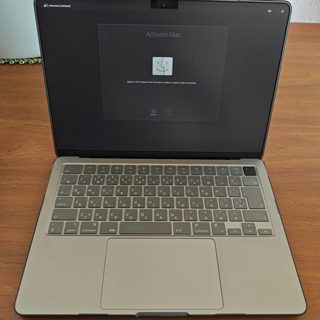 MacBookAirM2 シルバー 13.6インチ 8コアCPU 512GB