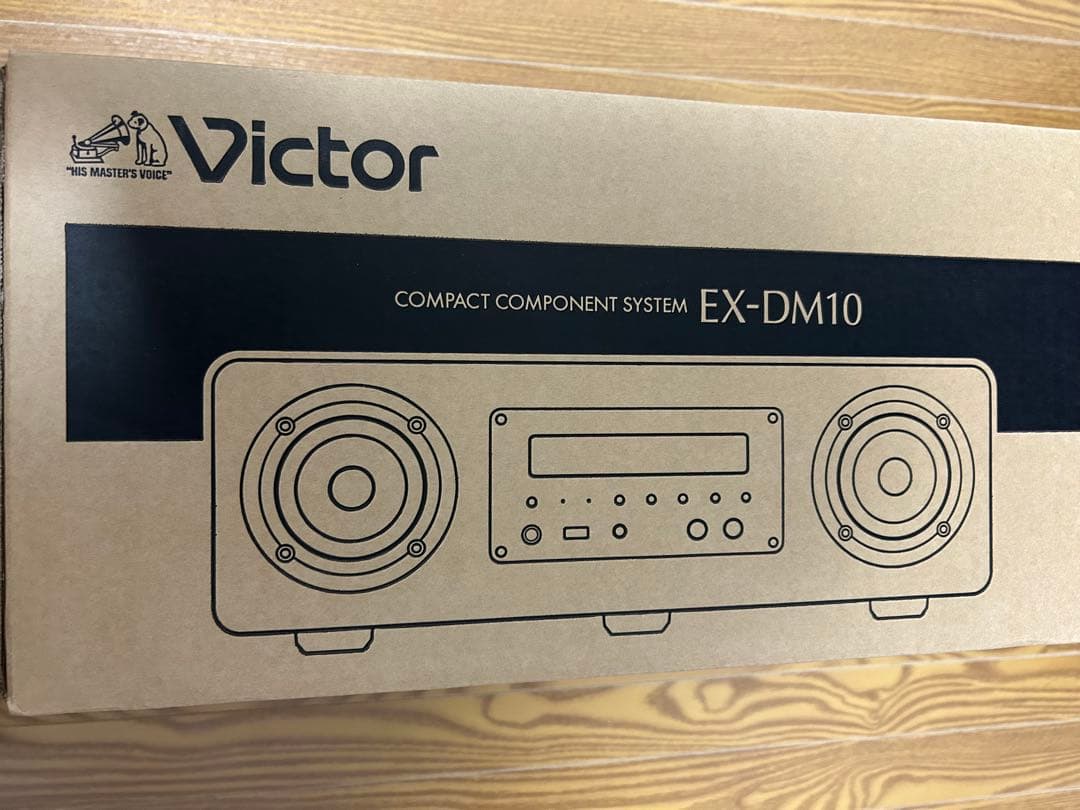 Victor EX-DM10 wood cone ビクター ミニコンポ