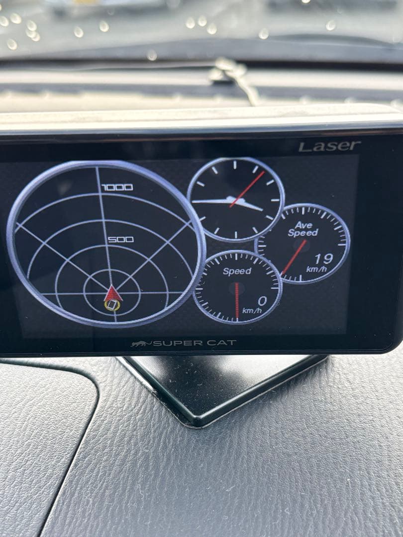 ユピテル レーザー＆レーダー探知機 GS303L　USED　保証有