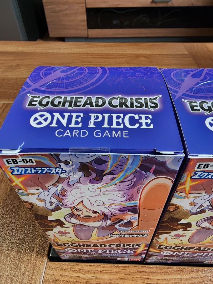 テープ付き 未開封 ワンピース カード EGGHEAD CRISIS 3BOX