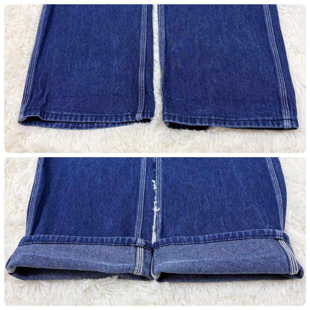 ROUND HOUSE ラウンドハウス デニムオーバーオール USA製 L相当