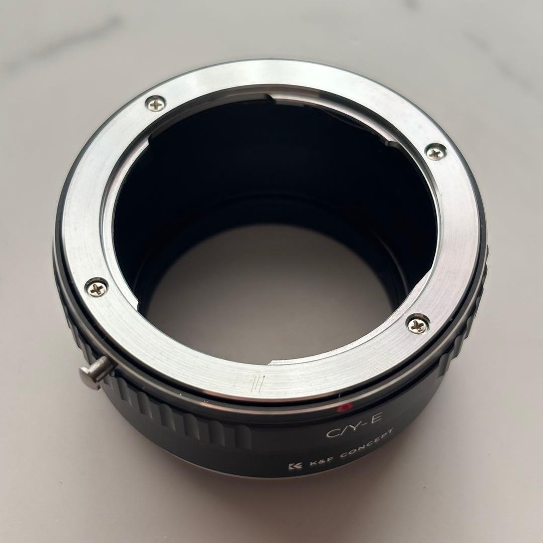 CONTAX Sonnar T* 135mm F2.8 Eマウントアダプター