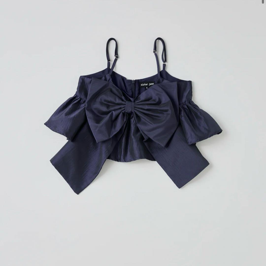 シスタージェーン　POINTE BOW TOP リボンビスチェ