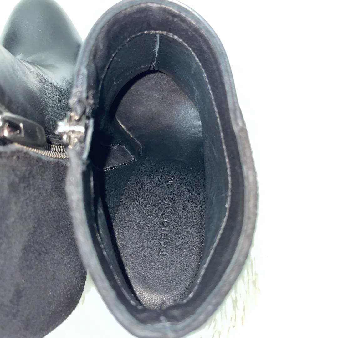 新品未使用品✨ファビオルスコーニ ショートブーツ　イタリア製　23cm