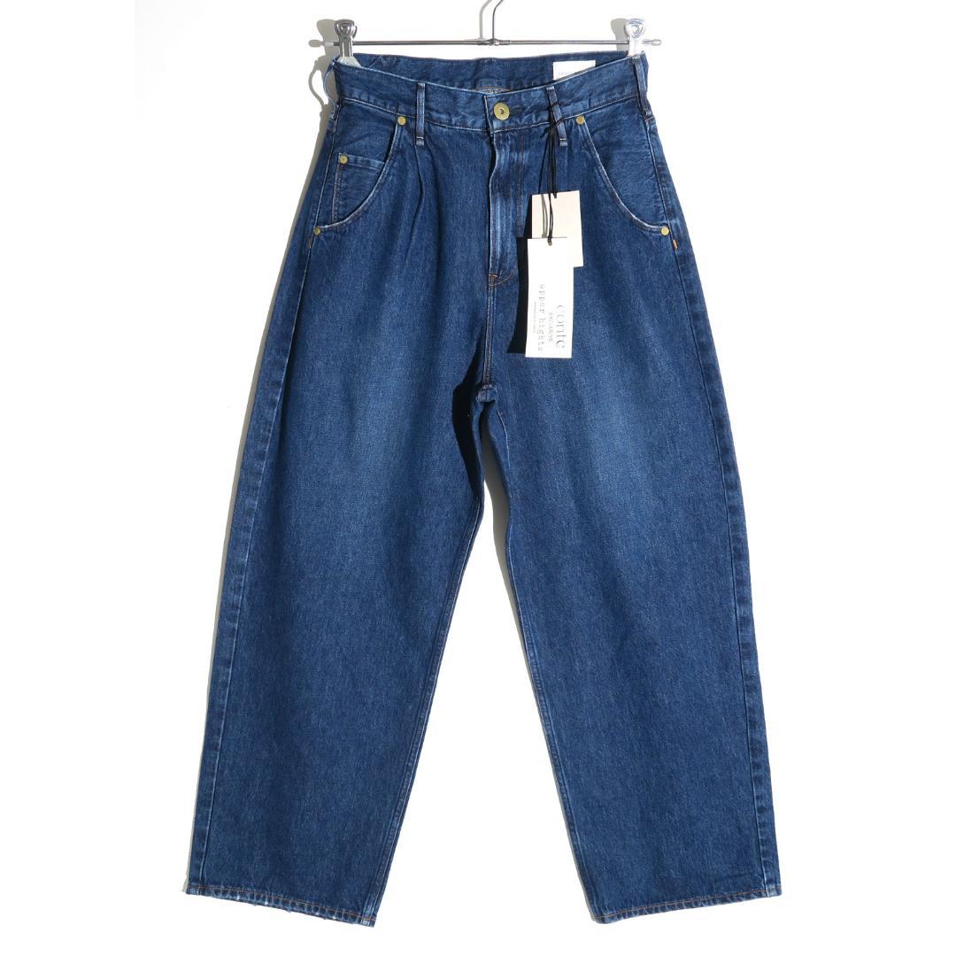 別注 upper hights for conte タックデニムパンツ UN