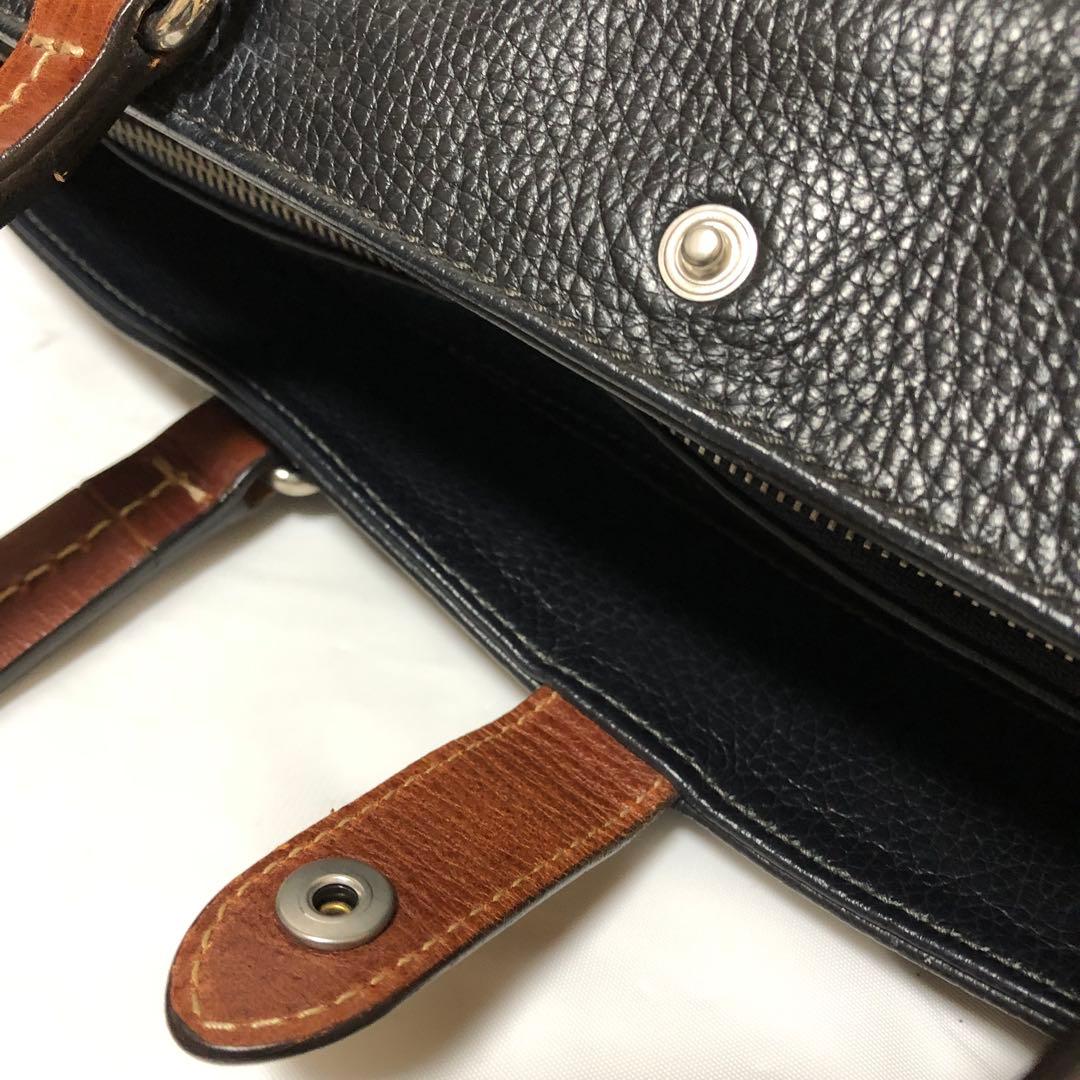 極美品✨ダニエルアンドボブ トゥモローランド別注 トートバッグ 黒 茶 A4可