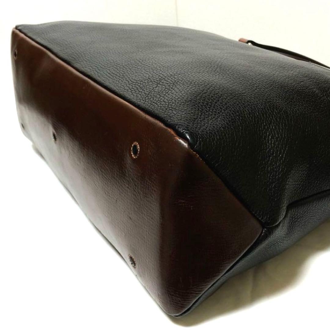 極美品✨ダニエルアンドボブ トゥモローランド別注 トートバッグ 黒 茶 A4可