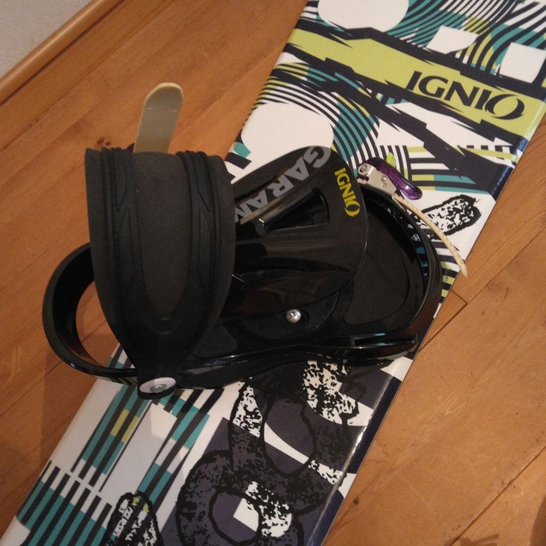 よ*の様 IGNO GRAVIS ROCKER スノーボードとブーツセット