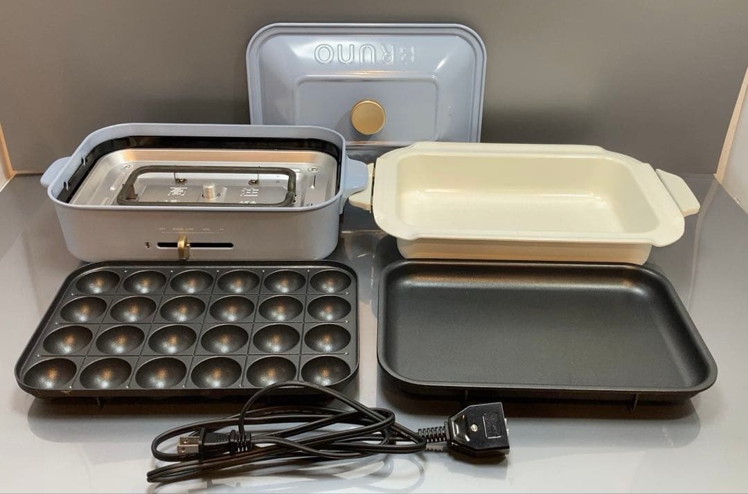 BRUNO コンパクトホットプレート　BOE021-SBL
