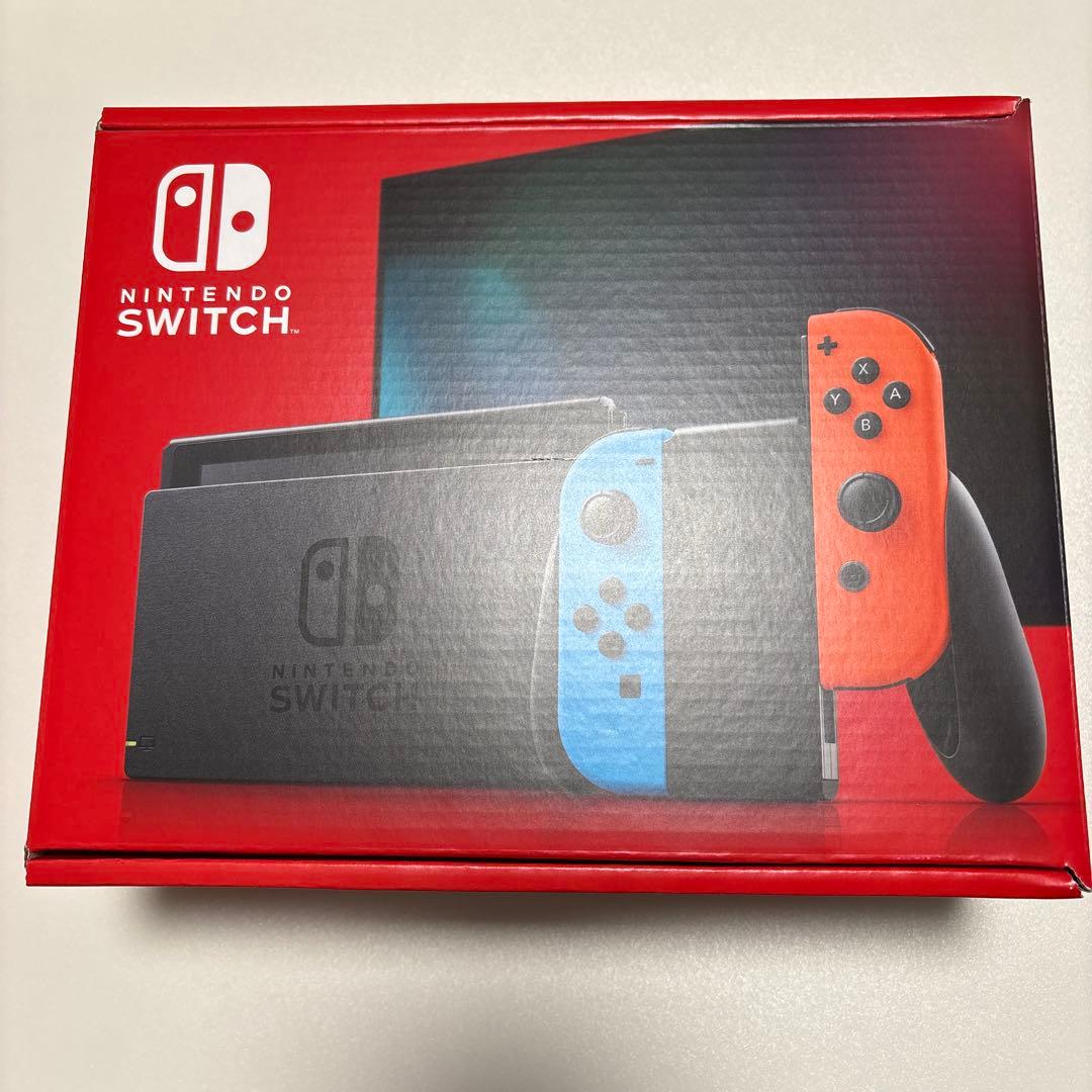 【新品未開封】Nintendo Switchネオンブルー・ネオンレッド