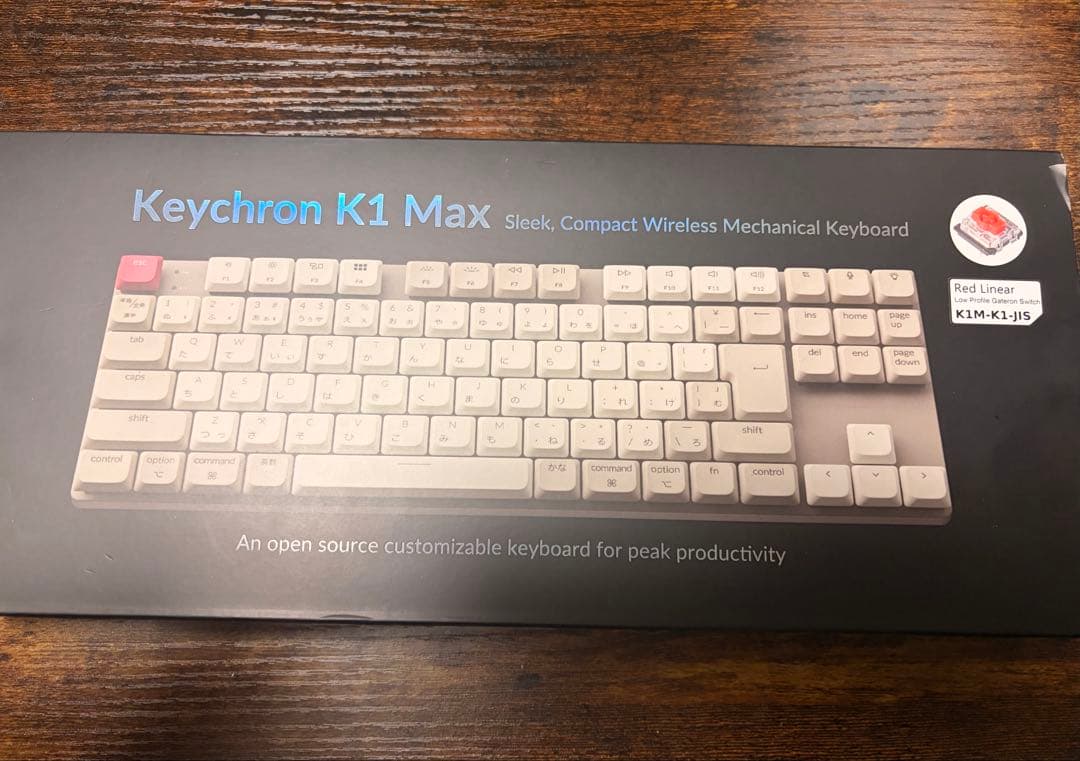 Keychron K1 Max 赤軸 JIS配列