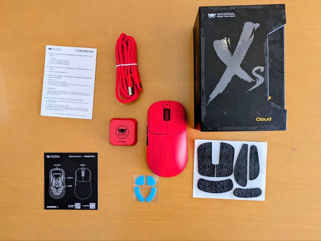【ゲーミングマウス】 waizowl ogm cloud xs