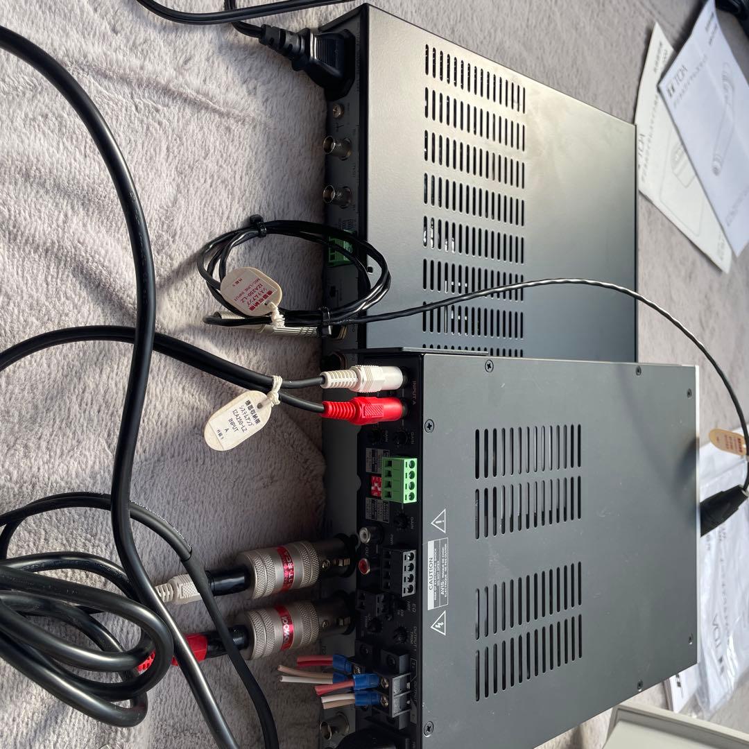 BOSEスピーカー＆アンプ＋TOAデジタルワイヤレスマイク2本フルセット 業務用