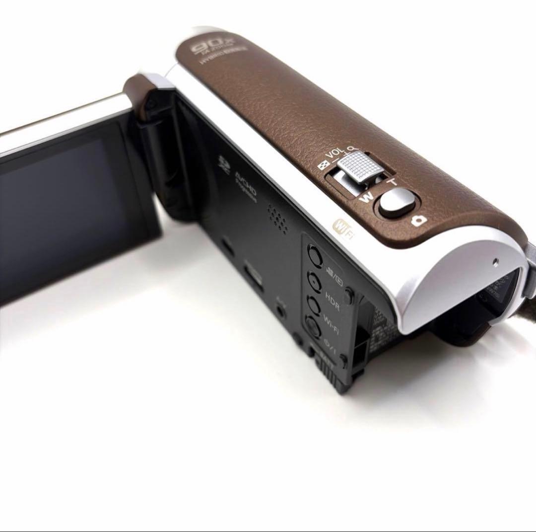 美品　Panasonic HC-W590M ブラウン　デジカメ　おまけ付き