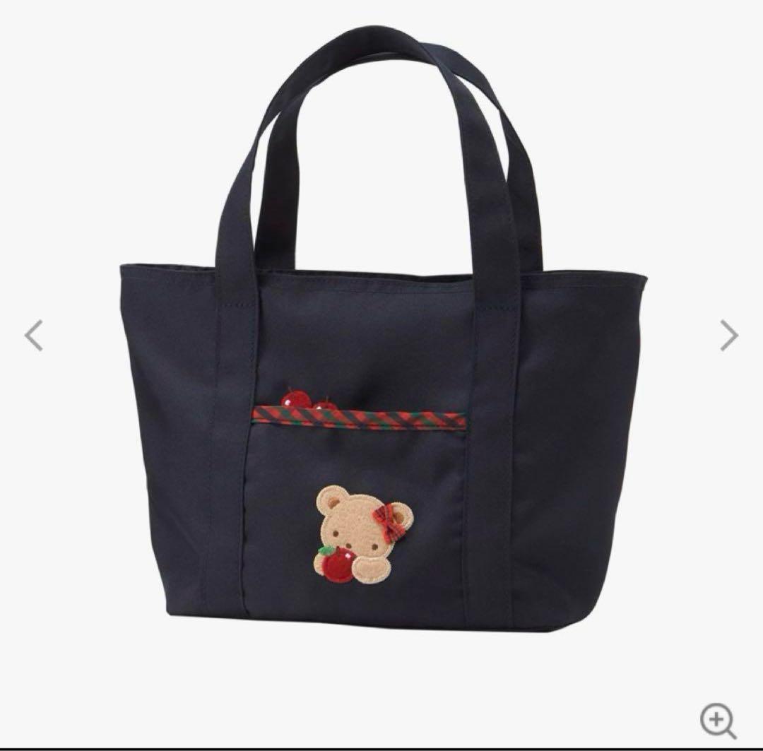 現行品familiar　ファミリア　トートバッグ　ミニバッグ　ハンドバッグ　赤