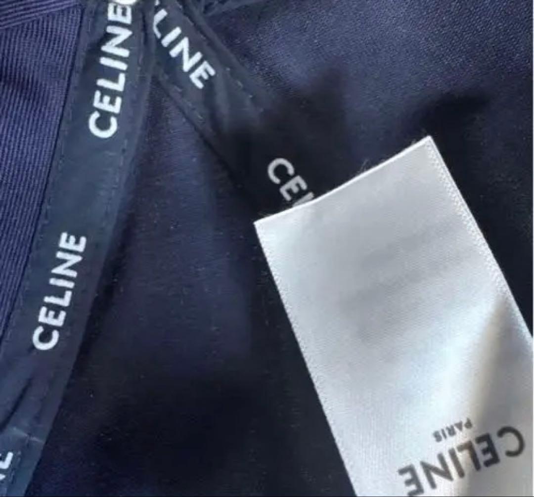 CELINE セリーヌ トリオンフロゴキャップ 「未使用・新品」