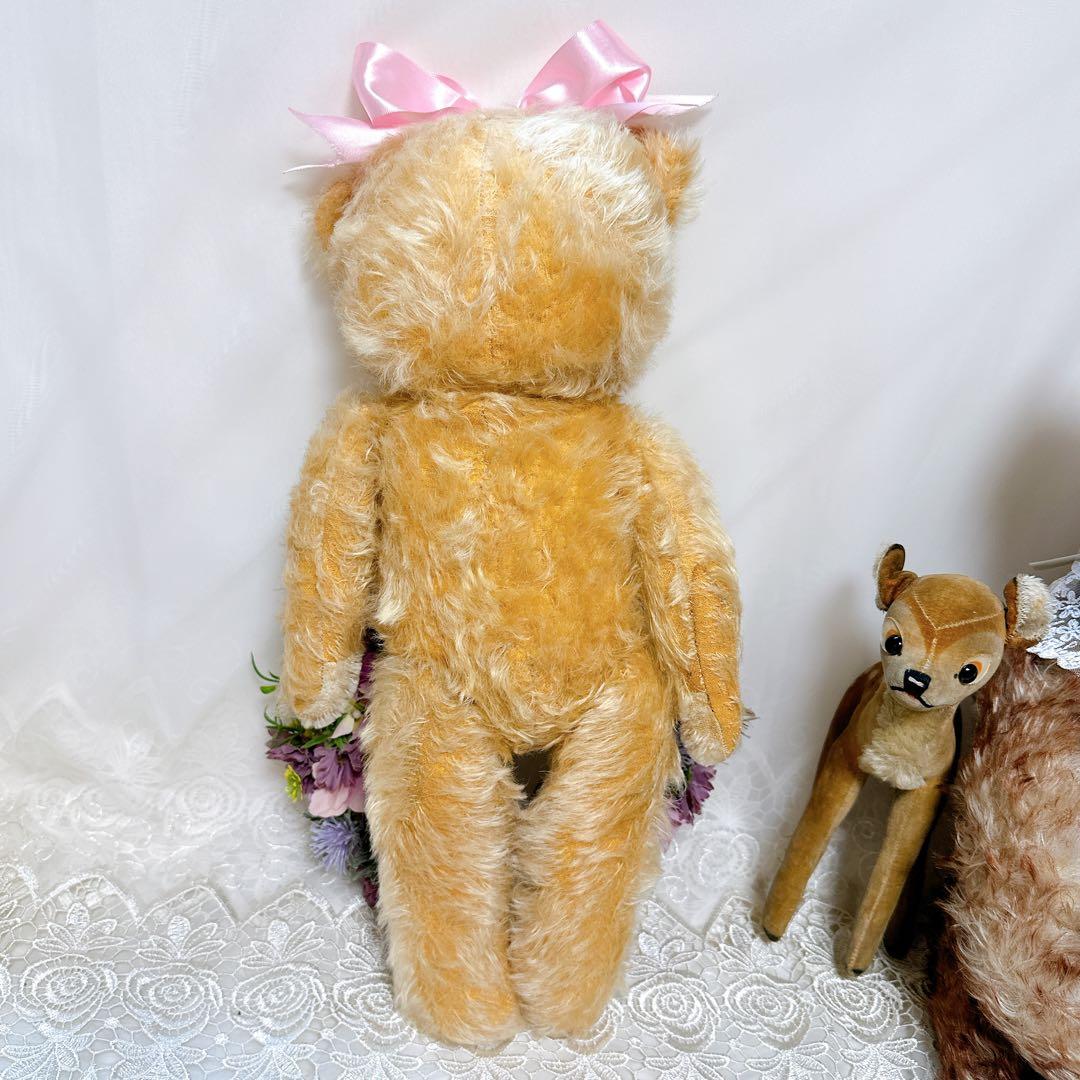 ❤️うさぽん様❤️ アンティークベア　2体セット