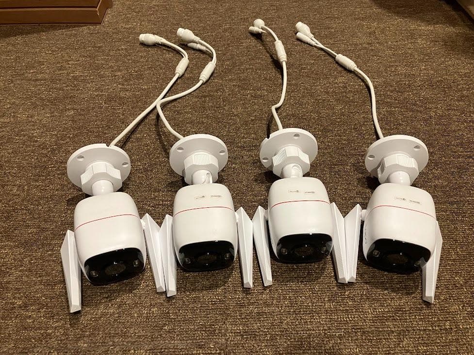 TP-Link Tapo C320WS　屋外防犯　Wi-Fiカメラ　4台　中古