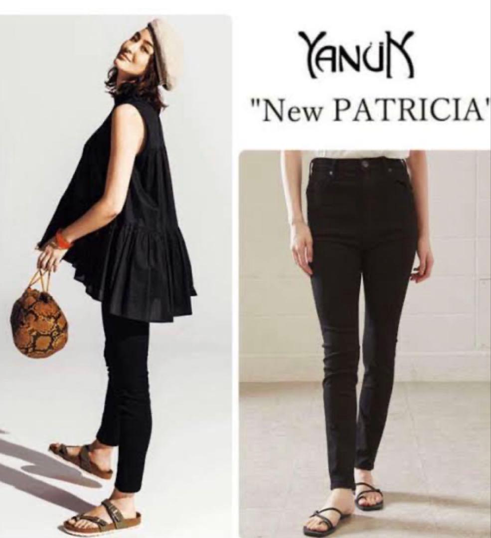 57123044 YANUK PATRICIA デニム ブラック　27