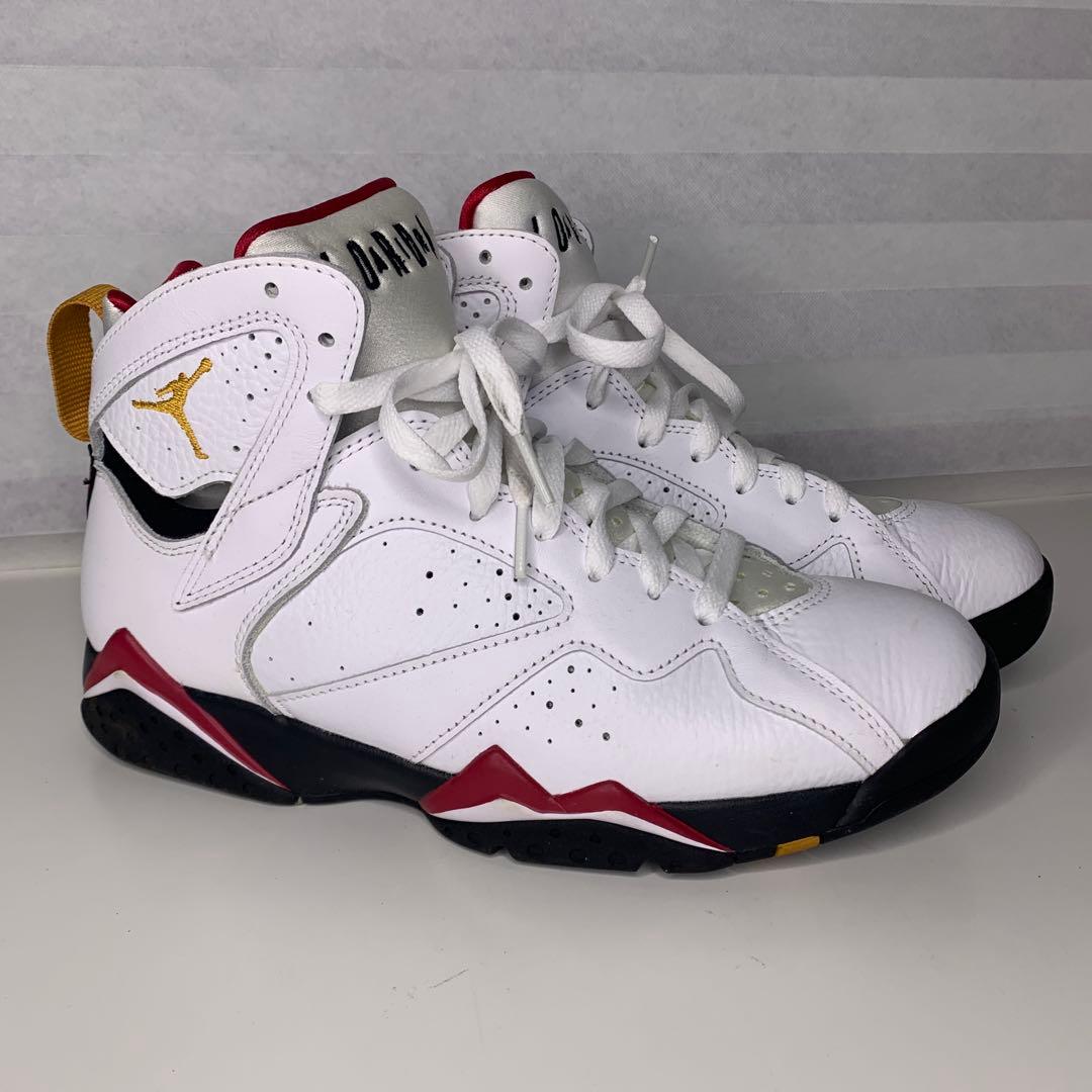 Jordan エアジョーダン 7 ホワイト/レッド/ブラック