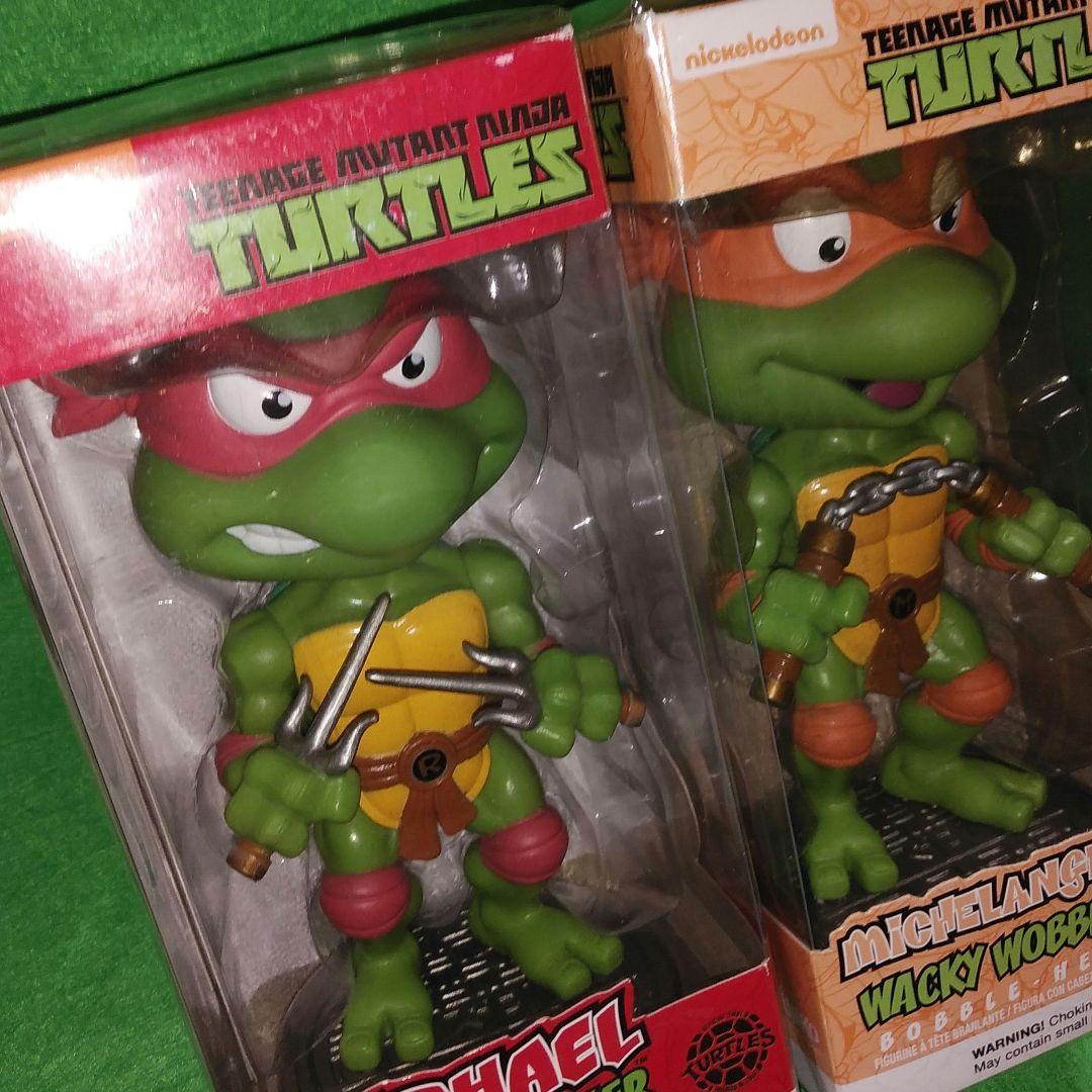 ミュータント　ニンジャ　タートルズ　ワッキーワブラー　バブルヘッド　フィギュア