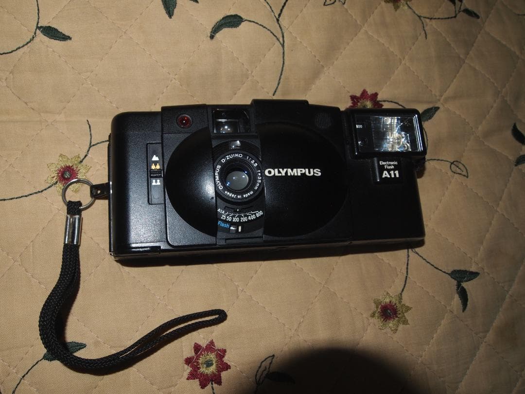 動作、フラッシュOK！OLYMPUS XA2 A11 フィルムカメラ #3690