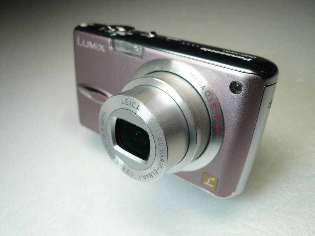 LUMIX★DMC-FX01⭐️美品❤️おしゃれで可愛いピンク色⭕️安心の実働品