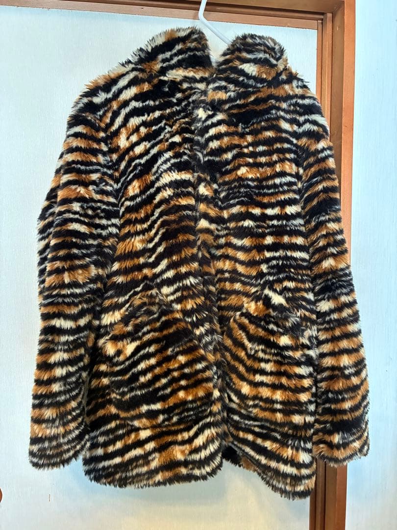 ジャケット・アウター Needles Hooded Coat-Acrylic Fur/Tiger S