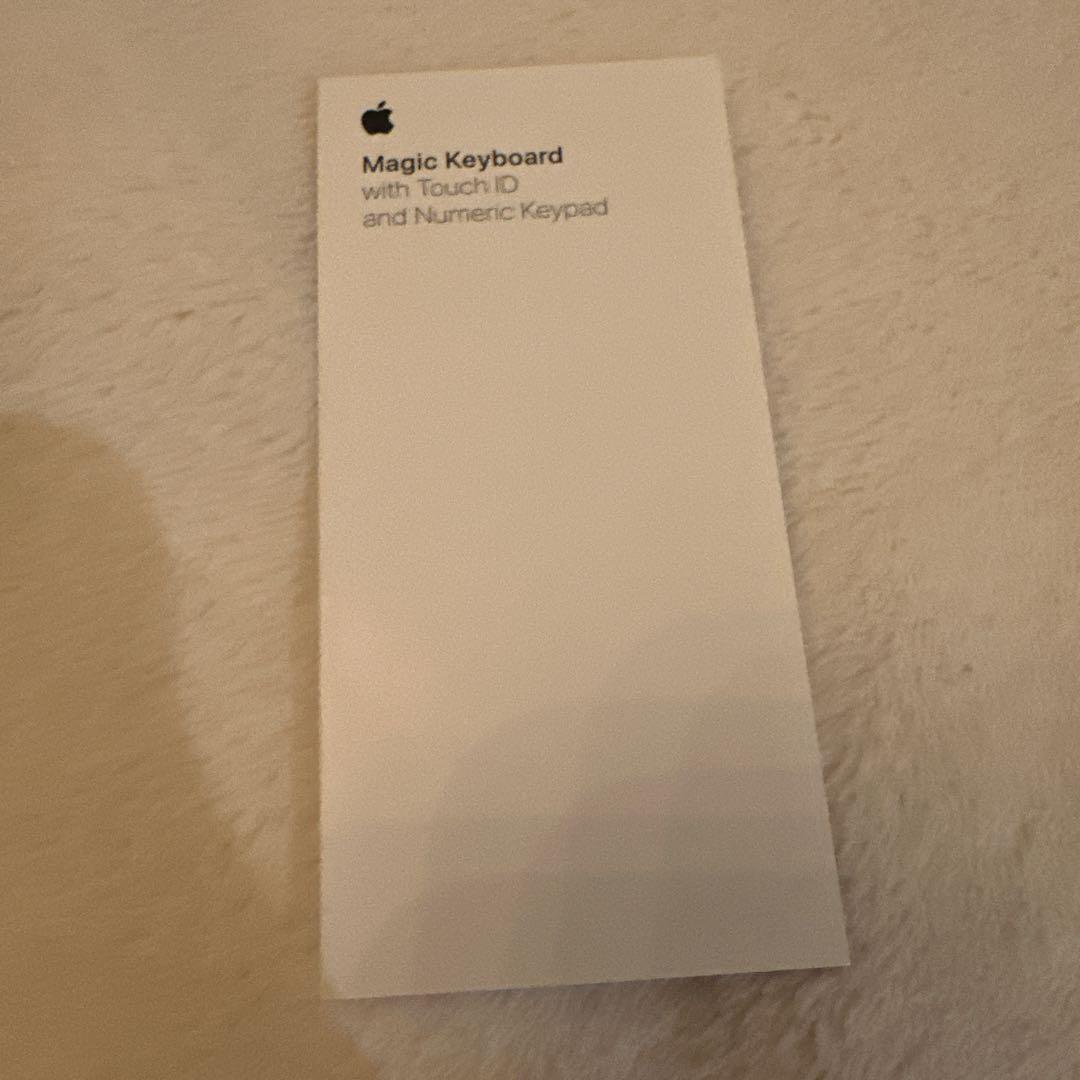 美品Magic Keyboard with Touch ID MMMR3J/A黒