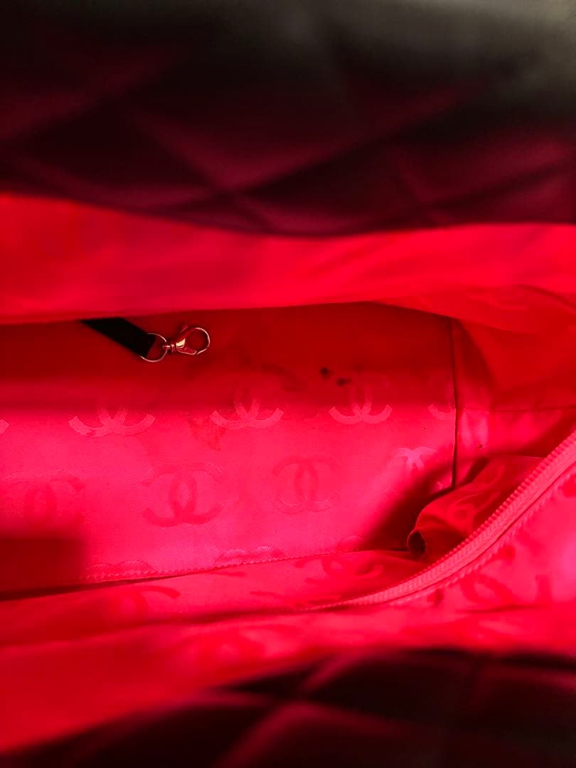 美品☆CHANEL カンボンラインギャランティカード、保存袋付き