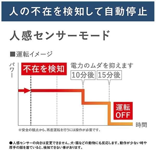 DAIKIN ダイキン　ハイブリッドセラムヒート WRH135AS-H