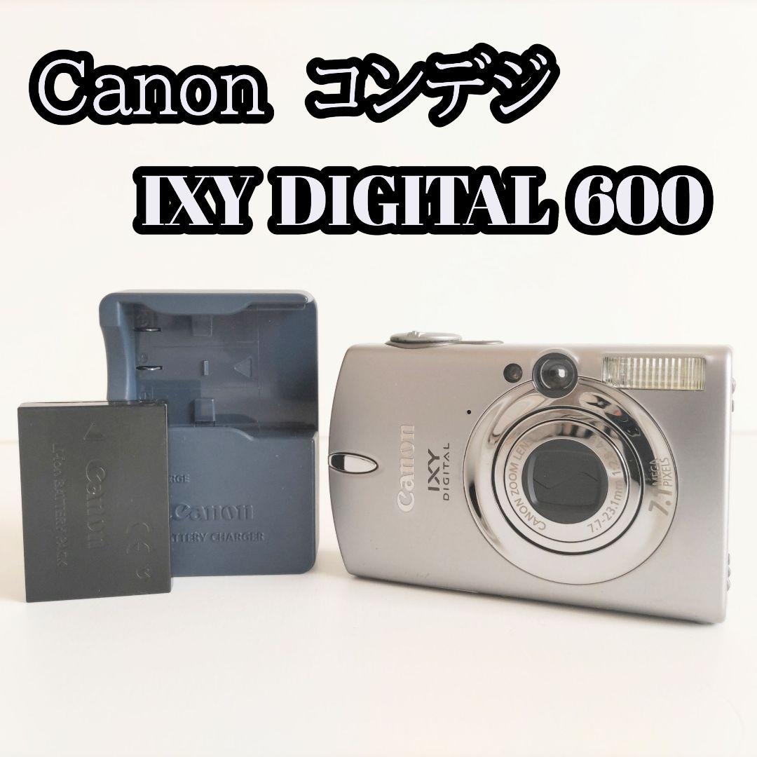 Canon デジカメ IXY DIGITAL 600 シルバー PC1114