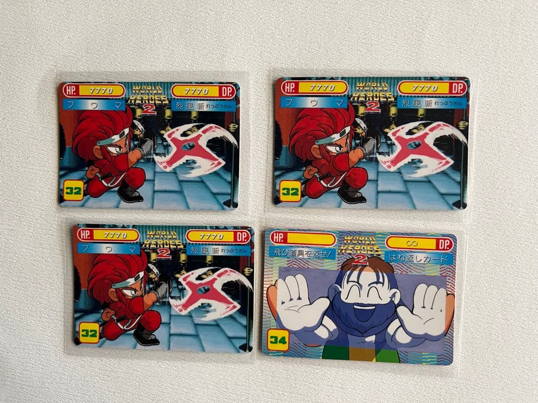 侍魂 ワールドヒーローズ2 龍虎の拳 ファイヤースープレックス トレカ105枚