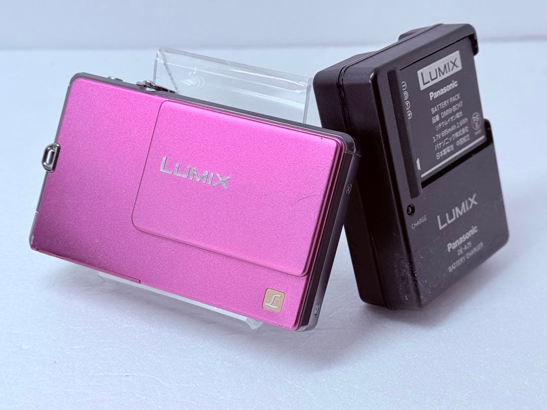 LUMIX DMC-FP1 ピンク 動作確認済 コンデジ スクエアデザイン