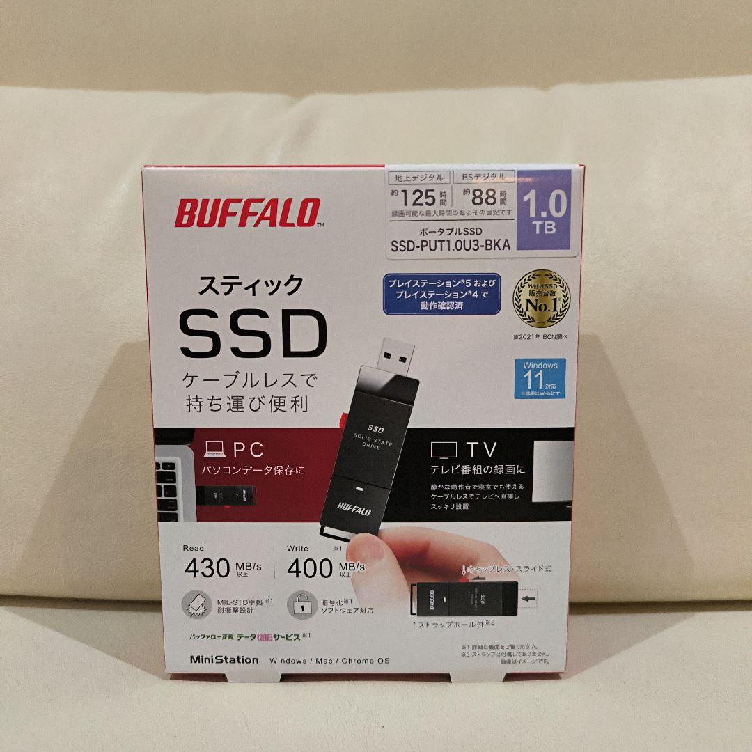 内蔵型SSD BUFFALO SSD-PUT1.0U3-BKA 1TB