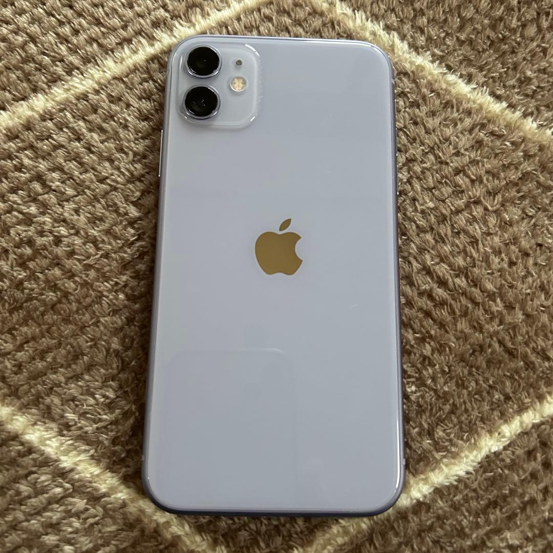 iPhone11 本体 パープル 256GB バッテリー98% 極美品