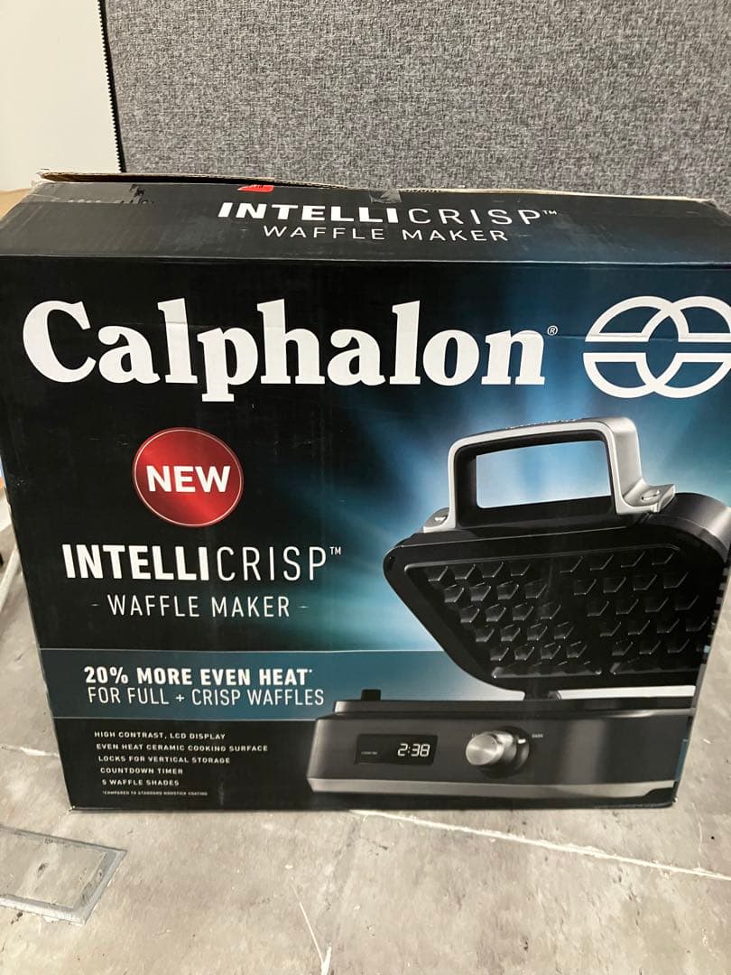 Calphalon IntelliCrisp ワッフルメーカー CKLW1