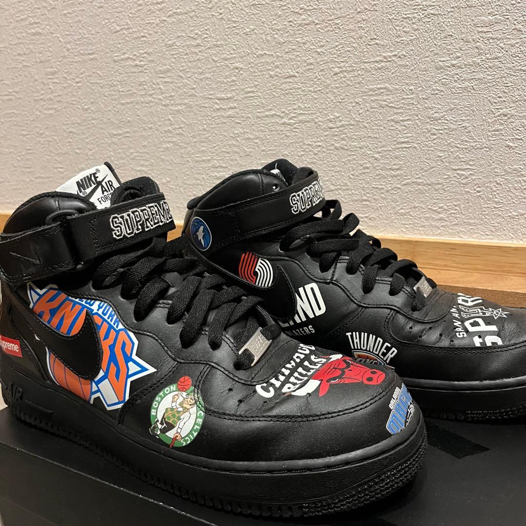 正規 ✨️NIKE AIRFORCE 1 MID07 SUPREME 28.5