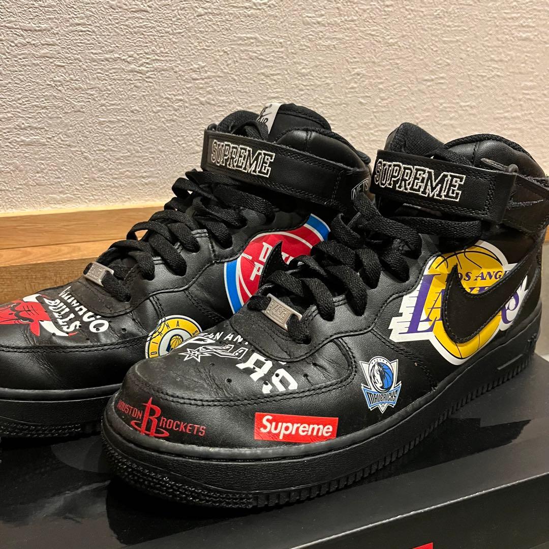 正規 ✨️NIKE AIRFORCE 1 MID07 SUPREME 28.5