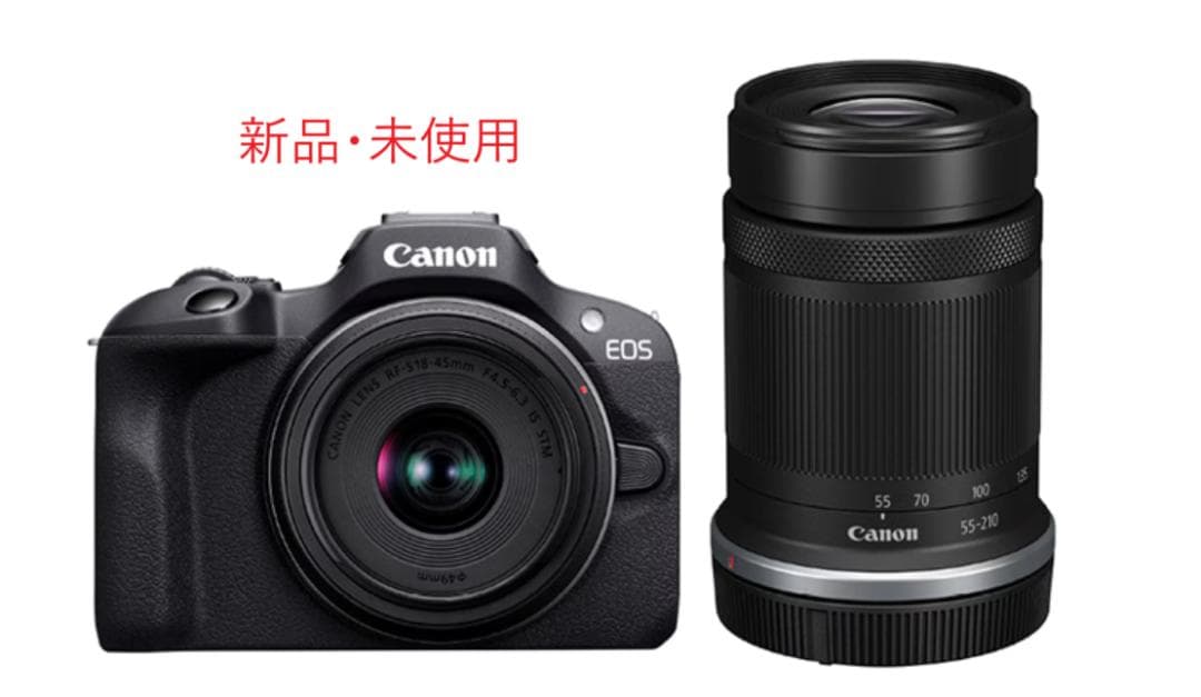 【新品】Canon EOS R100ダブルズームキット