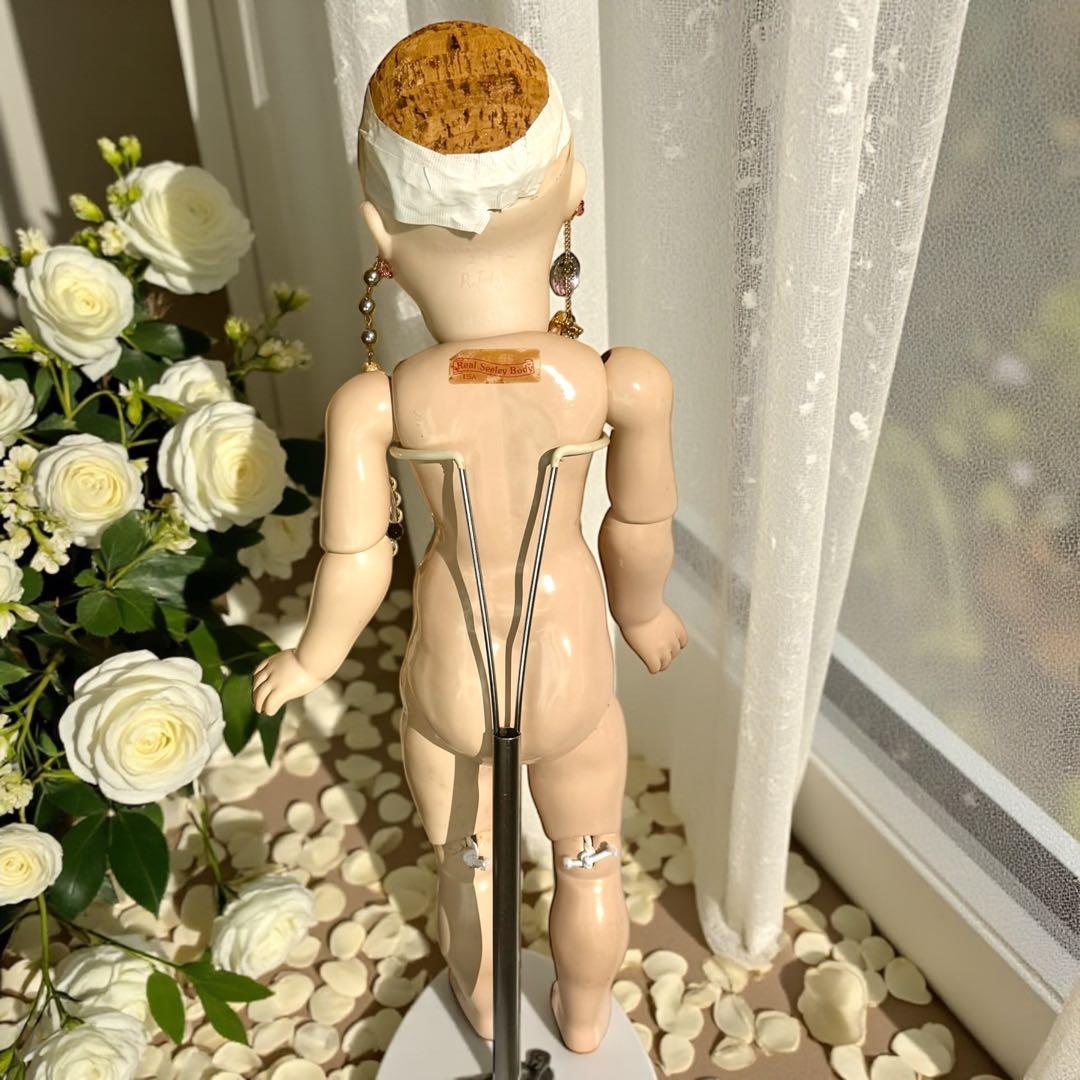 ユミカ ビスクドール アーテー 作家様 ピンクドレス リボン カメオ