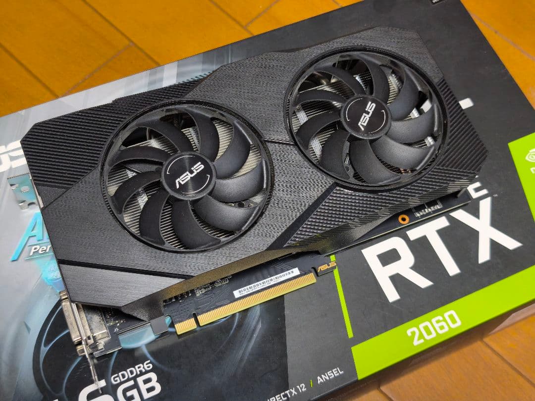 グラフィックボード・グラボ・ビデオカード ASUS GeForce RTX 2060 OC 6GB