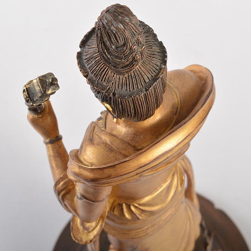 仏教美術　樹脂製　レプリカ　仏像　置物　M　R7189