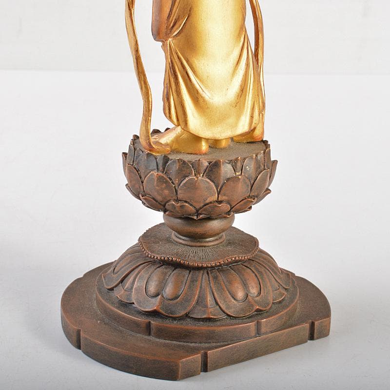 仏教美術　樹脂製　レプリカ　仏像　置物　M　R7189