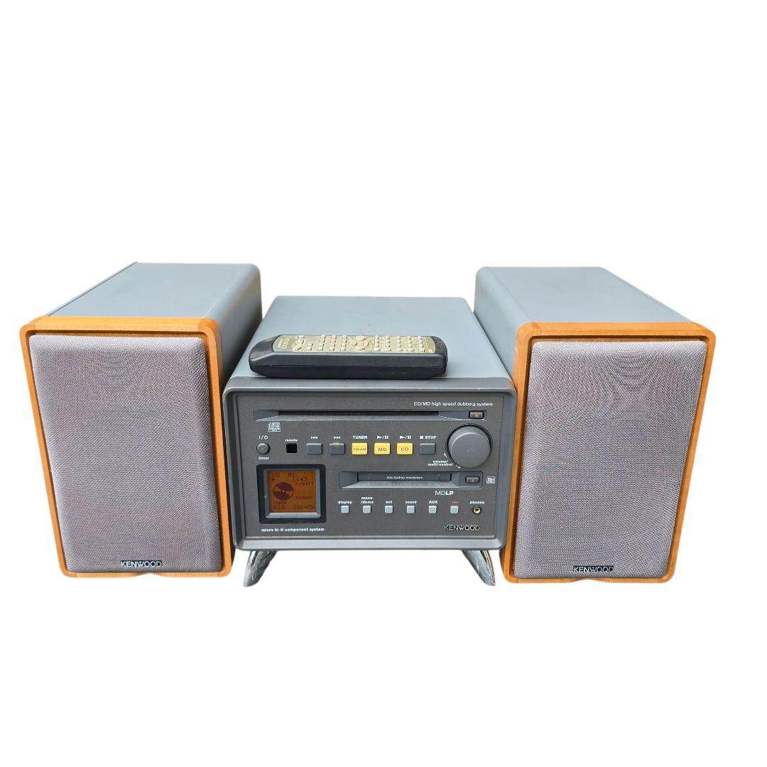 ケンウッド KENWOOD コンボBR-2001　CD MD　動作確認済み